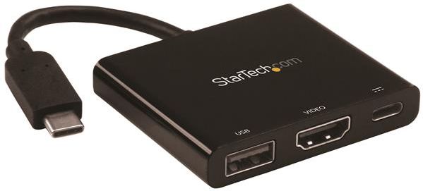StarTech.com USB-C auf 4K HDMI Multifunktionsadapter mit Power Delivery und U...