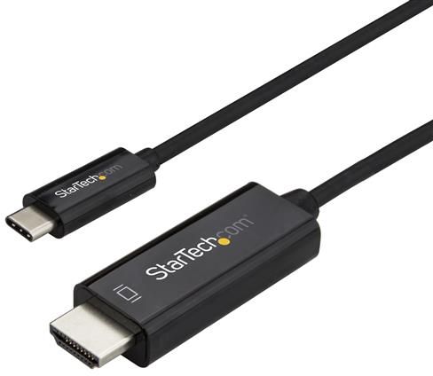 StarTech.com 2m USB-C auf HDMI Kabel - 4K bei 60Hz - Schwarz (CDP2HD2MBNL) kabelis, vads