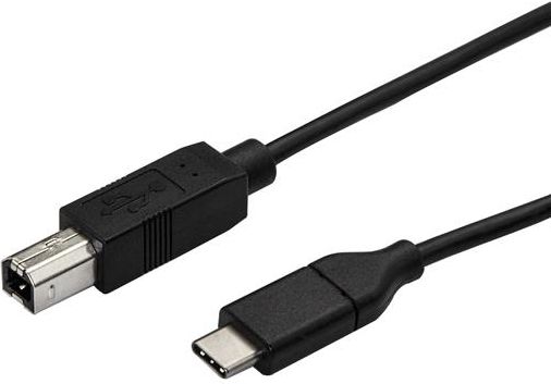 StarTech.com USB-C auf USB-B Druckerkabel - St/St - 0,5m - USB 2.0 (USB2CB50CM) kabelis, vads