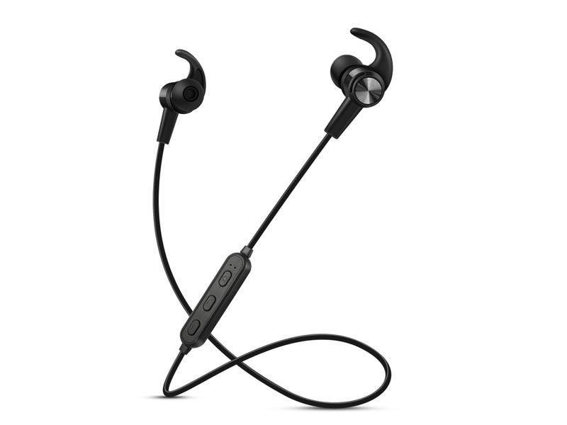 Savio WE-02 Premium Bluetooth 4.2 Sporta Austiņas Melnas