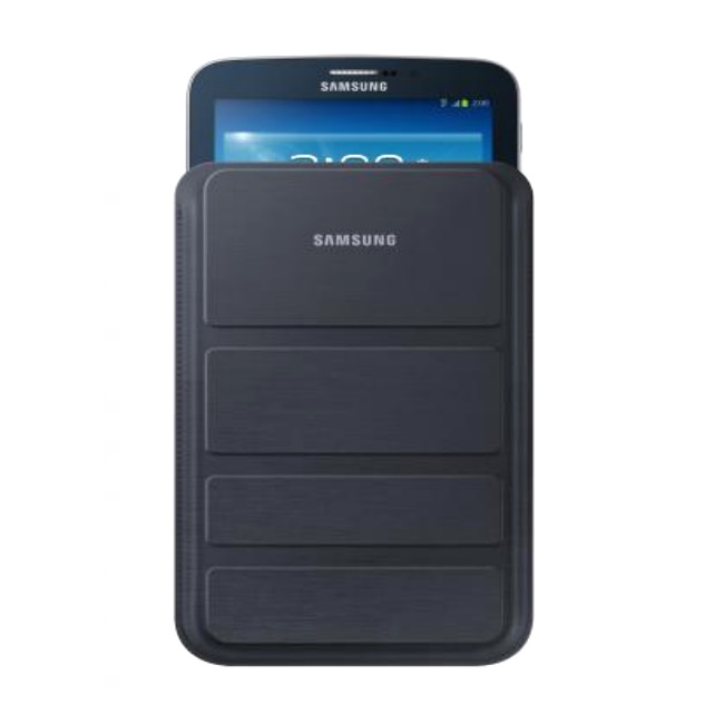 Samsung EF-ST210BBE Universāls 7" Galaxy Tab Maks - kabata ar statīvu Melns (EU Blister) planšetdatora soma