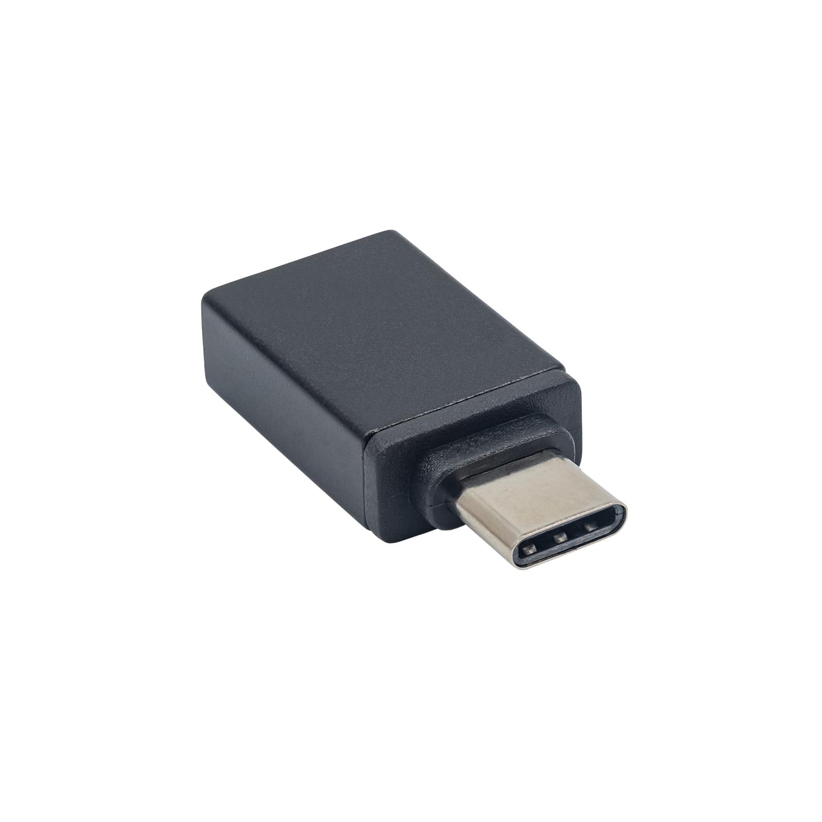 Akyga AK-AD-54 (USB 3.0 type A F - USB type C M; black color)