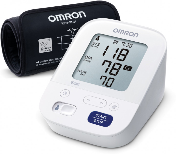 Omron M3 Comfort Automatic Upper Arm Blood Pressure Monitor (HEM-7155-E)  