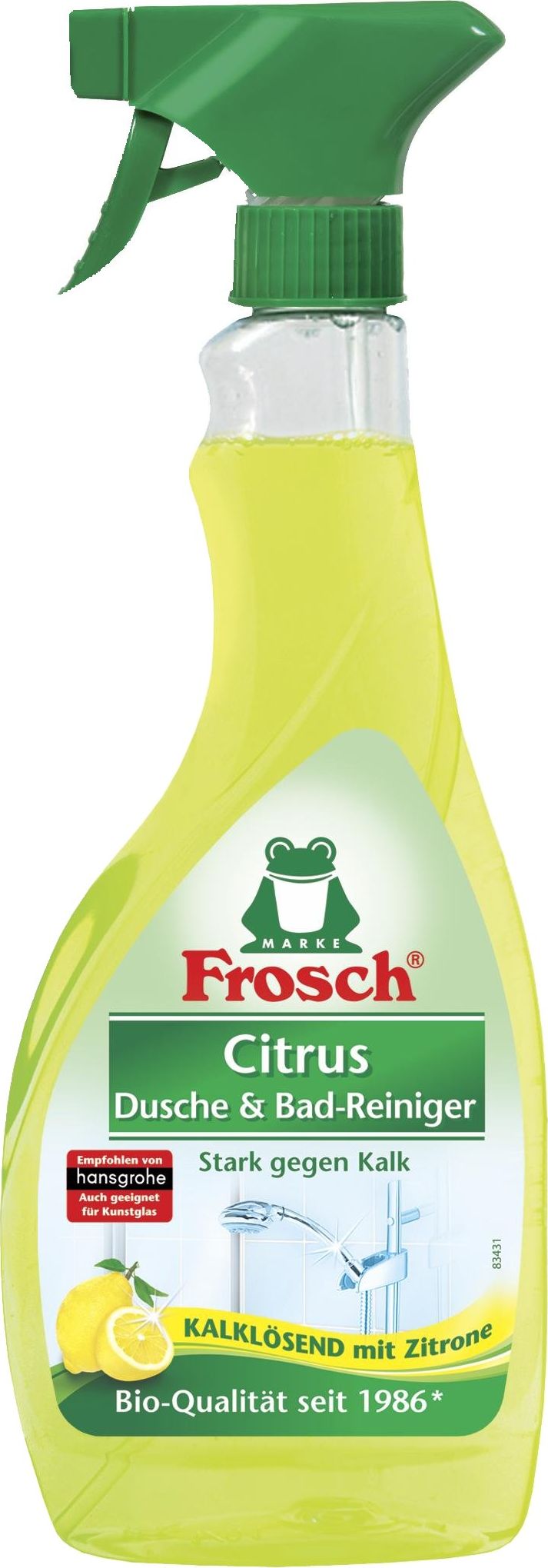 Frosch Frosch detergent w sprayu do kapieli o zapachu cytryny 500 ml WERN-298 (4001499180057) Sadzīves ķīmija