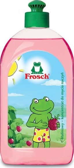 Frosch Frosch Koncentrat do naczyn malinowy 500ml 000603 (4009175933171) tīrīšanas līdzeklis