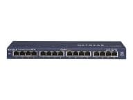 Netgear ProSafe 16-Port Gigabit Desktop Switch Metal (GS116GE) komutators