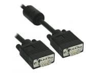 Kabel InLine S-VGA meski - meski Black 1.5m 17715B kabelis video, audio