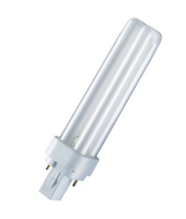 Osram DULUX D Energy-saving Lamp 18W/840 G24D-2 FS1 apgaismes ķermenis