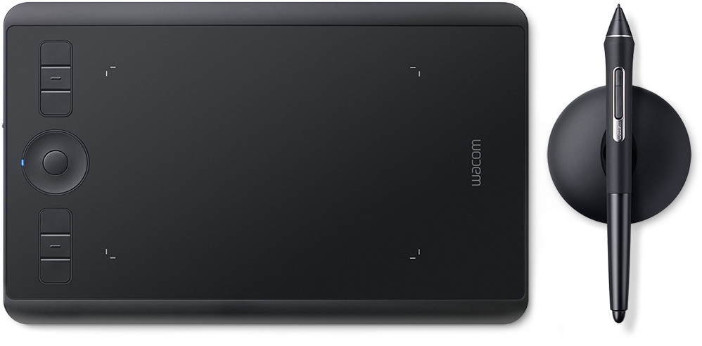 Wacom Intuos Pro S Graphics Tablet (Black) grafiskā planšete
