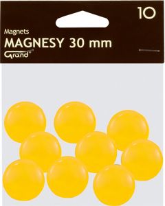 KW Trade Magnesy Grand 20 mm zolte op. 10 sztuk KWTR0229 (5903364258627)