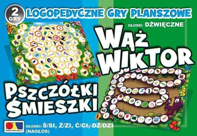 2 gry Waz Wiktor/Pszczolki Smieszki 168578 (5900238482850) galda spēle