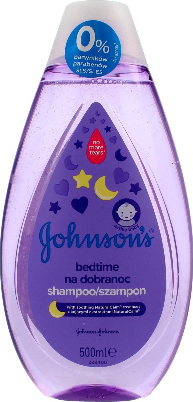 Johnsons JOHNSON'S BABY_Bedtime Shampoo Shampoo for children's bedtime with a relaxing aroma and a hint of lavender 500ml Matu šampūns