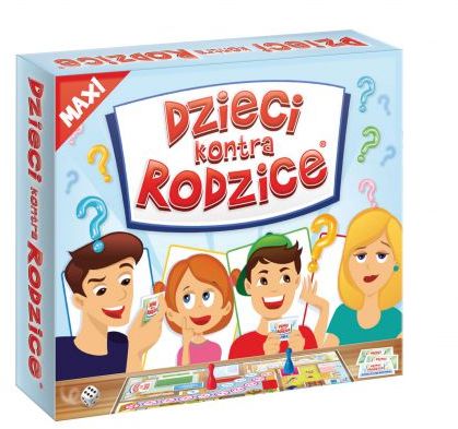 Kangur Dzieci kontra Rodzice. MAXI 273204 (5902768471526) galda spēle