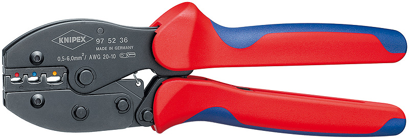 KNIPEX PreciForce Crimping Pliers burnished  220 mm