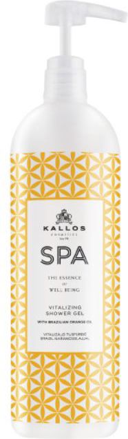 Kallos SPA Vitalizing Shower Gel Rewitalizujacy balsam pod prysznic z olejkiem pomaranczowym 1000 ml 5998889514747 (5998889514747)