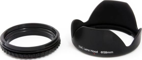 JJC Tulipan Ls lens hood for 58mm foto, video aksesuāri