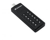 Verbatim Keypad Secure     128GB USB 3.1 Gen 1 USB-C USB Flash atmiņa