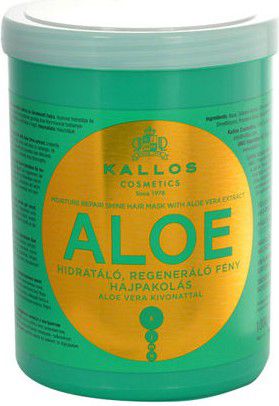 Kallos Aloe Vera Moisture Repair Shine Hair Mask Maska for hair 1000ml