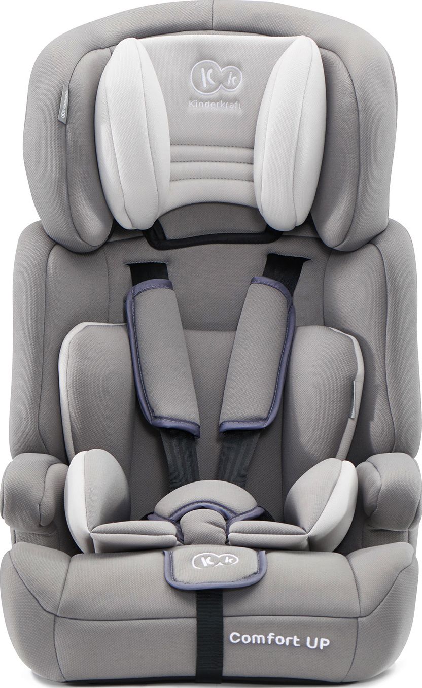 KinderKraft Comfort Up Gray Car Seat (KKCMFRTUPGRY00) 9-36 kg auto bērnu sēdeklītis