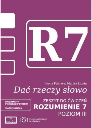 Dac rzeczy slowo. Rozumienie 7 - poziom 3 278283 (9788361339625) galda spēle