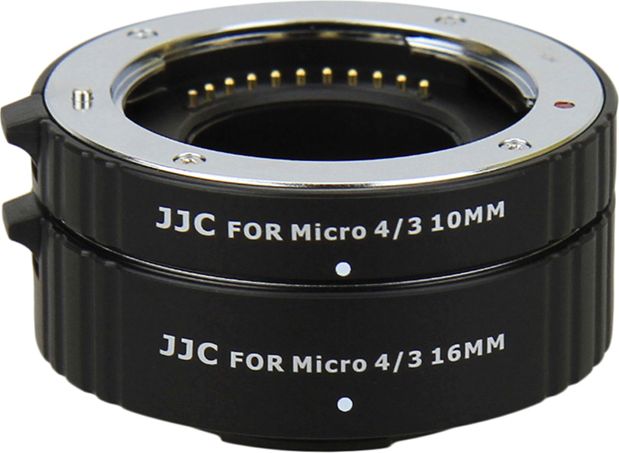 Konwerter JJC Pierscienie Posrednie Makro Af Do Olympus / Panasonic M4/3 - Micro 4/3 SB4125 (6950291547118) foto, video aksesuāri