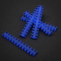 King Mod Service 24-Slot Kabelkamm 3mm klein - blau - 5er Set Barošanas bloks, PSU