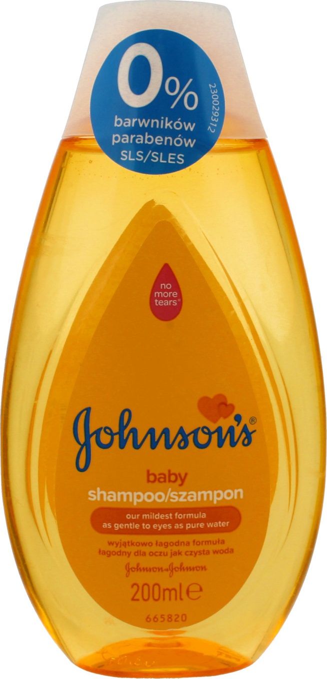 Johnsons Baby Gold Szampon dla dzieci 200ml 51907866 (3574669907866) Matu šampūns