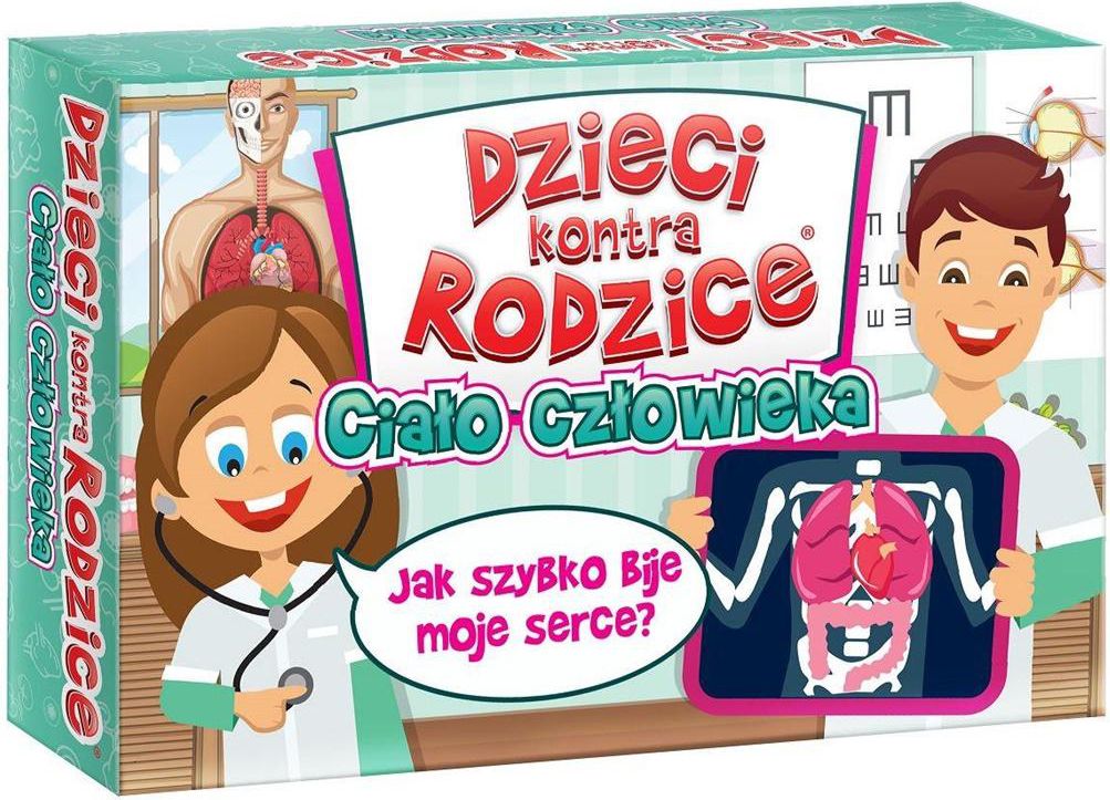 Kangur Dzieci kontra Rodzice. Cialo czlowieka 240135 (5902768471427) galda spēle