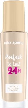 Miss Sporty Perfect To Last 24h 091 Pink Ivory 30ml 3614226657374 (3614226657374) tonālais krēms