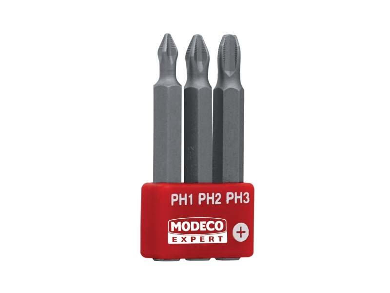 Modeco Komplet grotow 50mm PH1-PH3 3szt. - MN-15-521 MN-15-521 (5906757271685)