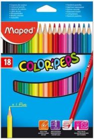 Maped Kredki trojkatne Colorpeps 18 kolorow