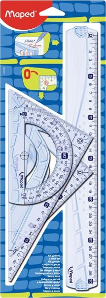 Maped Zestaw Geometric lin., ekier., katomierz bls (135215) 135215 (3154142427670)