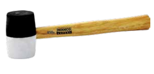 Modeco Mlotek gumowy raczka drewniana 450g  (MN-31-216) MN-31-216 (5906675024097)