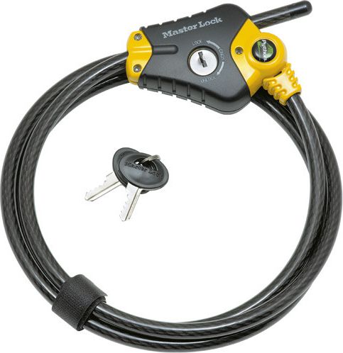 Master Lock adjustable Phyton Cable Lock      10mm 8420EURD