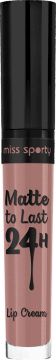 Miss Sporty Matte To Last 24h Lip Cream Pomadka do ust 200 Lively Rose 3,7ml 3614225213342 (3614225213342) Lūpu krāsas, zīmulis