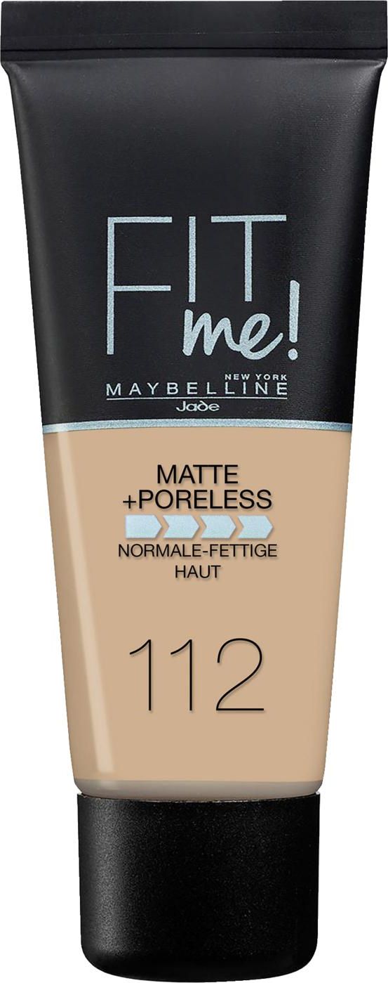 Maybelline  Podklad do twarzy Fit Me Matte&Poreless Foundation 112 Soft Beige 30ml 3600531544652 (3600531544652) tonālais krēms