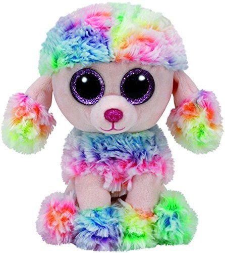 Meteor TY Beanie Boos Poofie - multi-colored poodle 15 cm