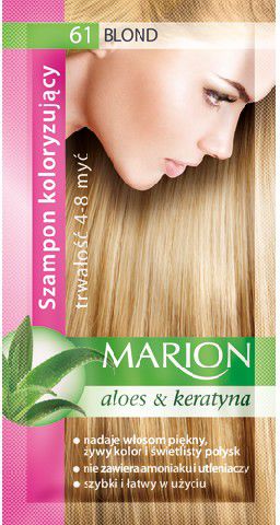 Marion Szampon koloryzujacy 4-8 myc nr 61 blond 40 ml 7861 (5902853000617)