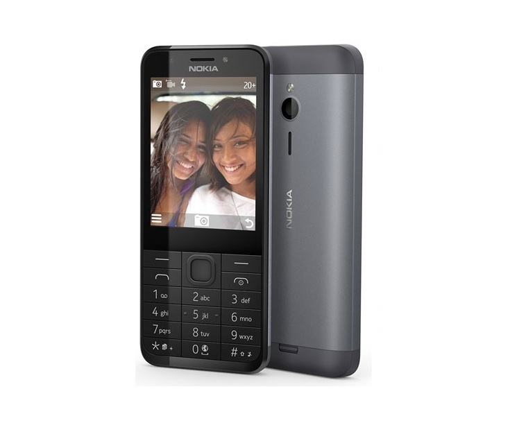 Nokia  230 DS RM-1172 Dark Silver Mobilais Telefons