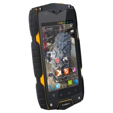 Texet TM-4104R X-Drive Dual black/yellow USED 9902941029243 T-MLX26533 (9902941029243) Mobilais Telefons