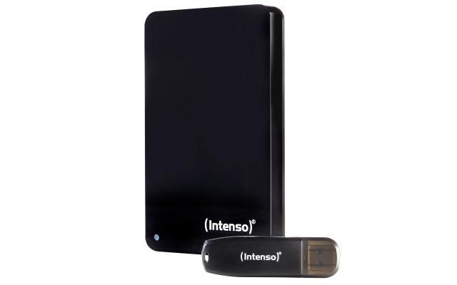 External HDD|INTENSO|6023680|1TB|USB 3.0|Colour Black|6023680 Ārējais cietais disks