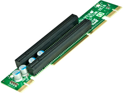 SUPERMICRO RSC-R1UW-2E16 RISERCARD 2HE WIO LHS 2 PCI-E X16 pamatplate, mātesplate