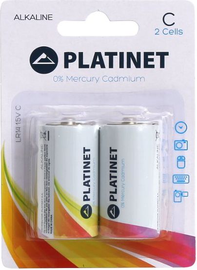 Platinet Bateria Pro C / R14 8000mAh 2 szt. 11580-uniw (5907595437325) Baterija