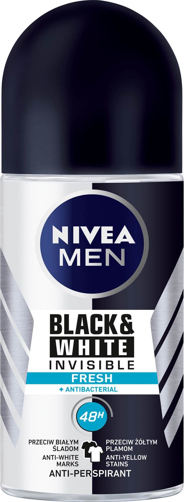 Nivea Nivea Dezodorant Antyperspirant INVISIBLE FRESH roll-on meski 50ml 0185970 (42349778)