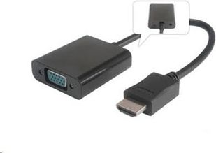 Adapter AV PremiumCord HDMI - D-Sub (VGA) czarny