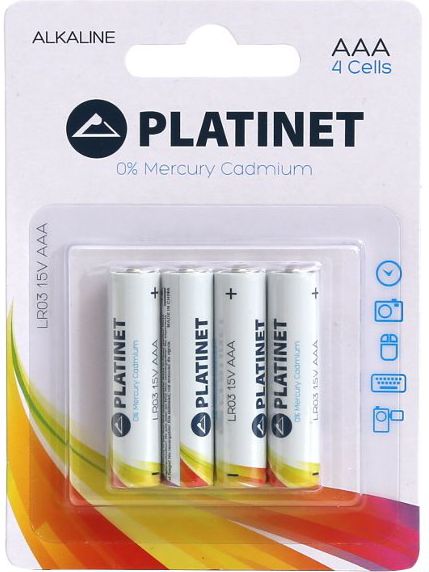 Platinet Battery Pro AAA / R03 1200mAh 4 pcs. Baterija