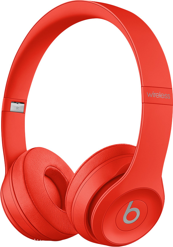 Beats Solo3 Wireless Headphones, Red austiņas