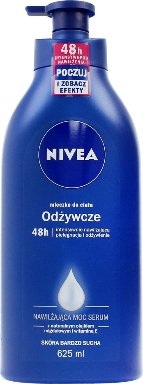 Nivea Body Mleczko do ciala 625ml 0180367 (5900017047645) kosmētika ķermenim