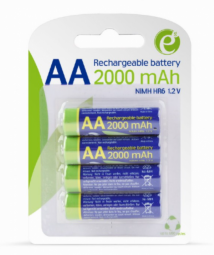 Gembird AA 2000 mAh (4pcs.) Baterija