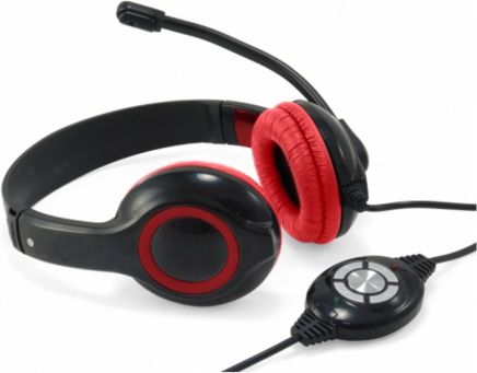 Headset ar mikrofonu Equip CCHATSTARU2R austiņas